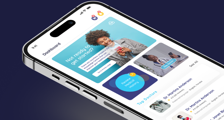CloudClinic slider preview